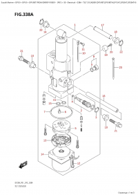 338A  -  Tilt  Cylinder  (Df9.9Bt,Df9.9Bth,Df15At,Df20At,Df20Ath) (338A - ������� ������� (Df9.9Bt, Df9.9Bth, Df15At, Df20At, Df20Ath))