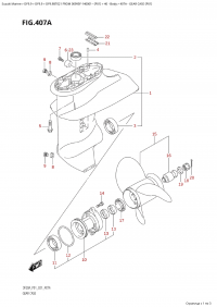 407A - Gear Case (P01) (407A -    (P01))