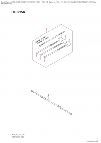 515A  -  Opt:remocon  Cable  (Df9.9B,Df9.9Br,Df9.9Bt,Df15A, (515A - �����: ���� �������������� ���������� (Df9.9B, Df9.9Br, Df9.9Bt, Df15A,)