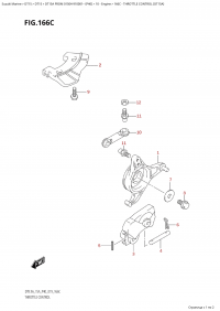 166C - Throttle Control (Dt15A) (166C -   (Dt15A))