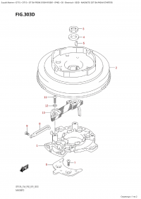 303D - Magneto (Dt15A:p40:M-Starter) (303D -  (Dt15A: p40:    ))