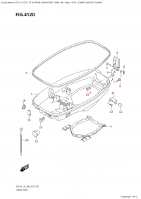 412D - Lower Cover (Dt15A:p40) (412D -    (Dt15A: p40))