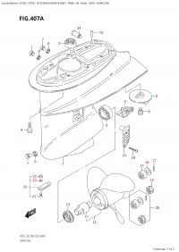 407A - Gear Case (407A -   )