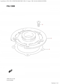 130B - Oil Seal Housing (M-Starter) (130B -   (   ))