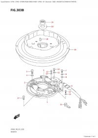 303B - Magneto (Dt40W:m-Starter) (303B -  (Dt40W:    ))