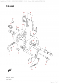 335B - Clamp Bracket (Dt40Wr) (335B -   (Dt40Wr))