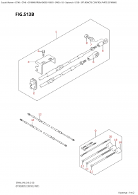 513B - Opt:remote Control Parts (Dt40Wr) (513B - :     (Dt40Wr))