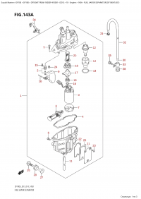 143A - Fuel Vapor Separator (Df100At:e01) (143A - ���������� ����� ������� (Df100At: e01))