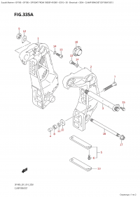 335A - Clamp Bracket (Df100At:e01) (335A - ��������� ������ (Df100At: e01))