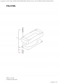519A - Opt:remote Control  Spacer  (519A - :   )