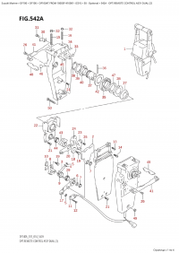 542A - Opt:remote Control Assy Dual (2) (542A - �����: ������������� ���������� � ����� Dual (2))