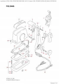 544A - Opt:remote Control Assy Single (1) (Df140At:e01) (544A - ������������� ���������� � �����, ��������� (1) (Df140At: e01))