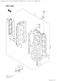 113A - Cylinder Block (113A -  )