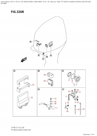 326B  -  Ptt  Switch  /  Engine  Control  Unit (Df115Bt, (326B -   /    (Df115Bt,)