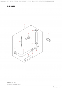 507A - Opt:water  Pressure  Gauge  Sub  Kit (507A - :     )