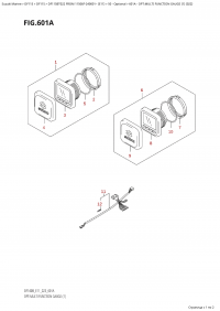 601A  -  Opt:multi  Function  Gauge  (1)  (022) (601A - : multi Function Gauge (1) (022))