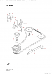 119A - Timing Chain (119A - �������������� ����)