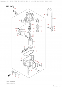 143J - Fuel Vapor Separator (Df140Az:e01) (143J - ���������� ����� ������� (Df140Az: e01))