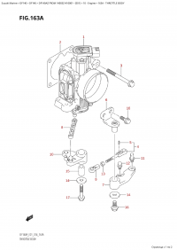 163A - Throttle Body (163A - �������� ����)