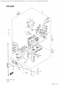 322C - Harness (Df140At,Df140Az) (322C -   (Df140At, Df140Az))