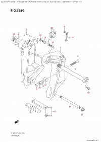 335G - Clamp Bracket (Df140At:e01) (335G - ��������� ������ (Df140At: e01))