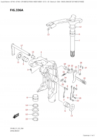 336A - Swivel  Bracket (Df140Bt,Df140Bz) (336A -   (Df140Bt, Df140Bz))