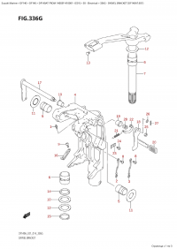336G - Swivel Bracket (Df140At:e01) (336G - ���������� ��������� (Df140At: e01))