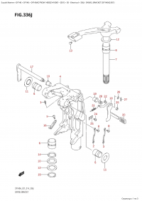 336J - Swivel Bracket (Df140Az:e01) (336J - ���������� ��������� (Df140Az: e01))