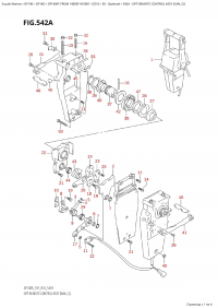 542A - Opt:remote Control Assy Dual (2) (542A - �����: ������������� ���������� � ����� Dual (2))
