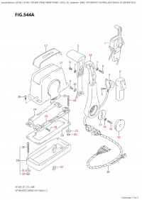 544A - Opt:remote Control Assy Single (1) (Df140At:e01) (544A - ������������� ���������� � �����, ��������� (1) (Df140At: e01))