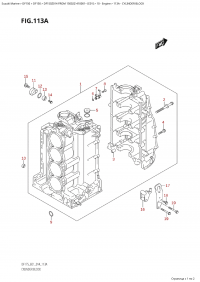 113A - Cylinder Block (113A - ���� ��������)