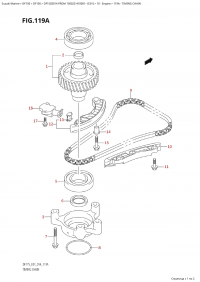 119A - Timing Chain (119A - �������������� ����)