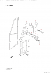 140A - Exhaust Cover (140A - ����� ��������� �����)