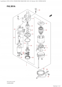 301A - Starting Motor (301A - ��������� ���������������)