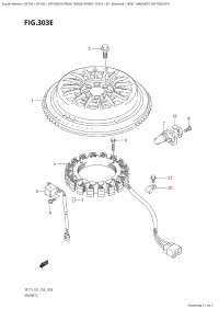 303E - Magneto (Df150Z:e01) (303E - ������� (Df150Z: e01))