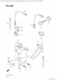 315E - Sensor (Df150Z:e01) (315E - ������ (Df150Z: e01))