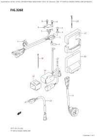 326E  -  Ptt Switch / Engine Control Unit (Df150Z:e01) (326E - ������������� ������������ / ���� ���������� ���������� (Df150Z: e01))