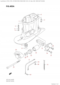 405A - Drive Shaft Housing (405A - ������ ���� ��������)