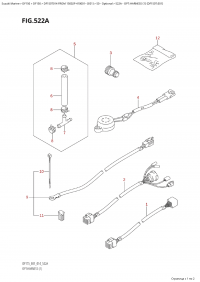 522A - Opt:harness (1) (Df150T:e01) (522A - :   (1) (Df150T: e01))