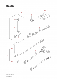 522E - Opt:harness (1) (Df150Z:e01) (522E - �����: ���� �������� (1) (Df150Z: e01))