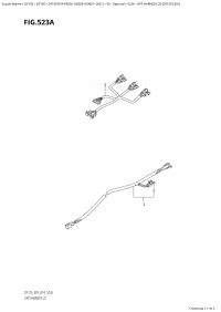 523A - Opt:harness (2) (Df150T:e01) (523A - :   (2) (Df150T: e01))