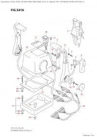 541A - Opt:remote  Control Assy  Dual  (1) (541A - �����: ������������� ���������� � ����� Dual (1))