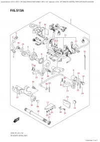 513A - Opt:remote Control Parts (Df9.9B,Df15A,Df20A) (513A - :     (Df9.9B, Df15A, Df20A))