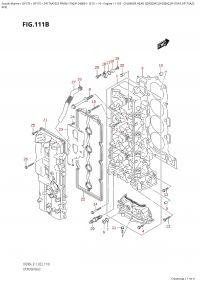 111B - Cylinder  Head ((Df200At,Df200Az,Df175At,Df175Az):023) (111B - ������� ����� �������� ( (Df200At, Df200Az, Df175At, Df175Az) : 023))