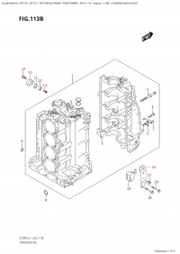 113B - Cylinder Block (023) (113B -   (023))