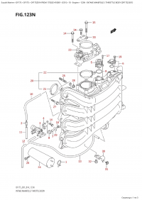123N - Intake Manifold / Throttle Body (Df175Z:e01) (123N -   /   (Df175Z: e01))