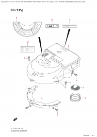135J - Silencer  /  Ring  Gear Cover (Df175T:e01) (135J -  /    (Df175T: e01))