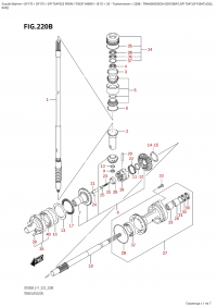 220B  -  Transmission ((Df200At,Df175At,Df150At):(022,023)) (220B -  ( (Df200At, Df175At, Df150At) : (022, 023) ))