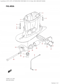 405A - Drive Shaft Housing (405A -   )