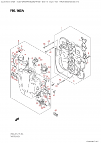 163A - Throttle Body (Df200T:e01) (163A -   (Df200T: e01))